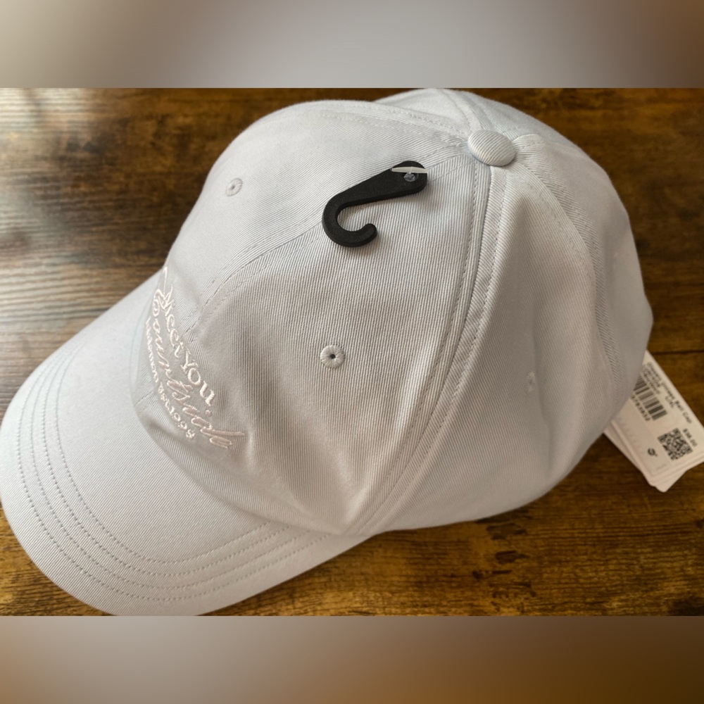 NWT Lululemon Classic Ball Cap Unisex Tennis Club Starch Blue White Size L/XL